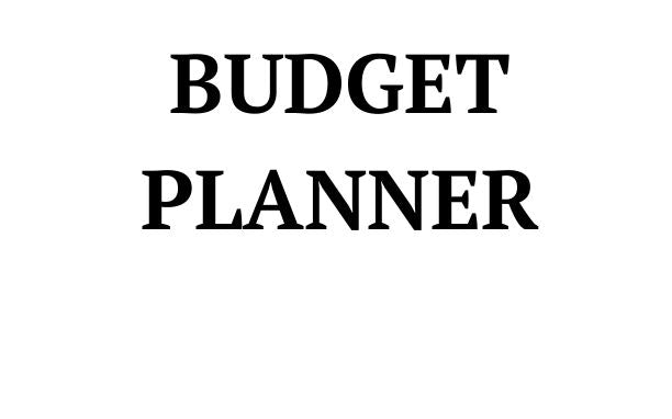 Budget Planner