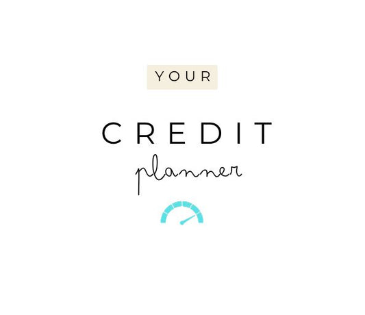 Credit Trackers Planner